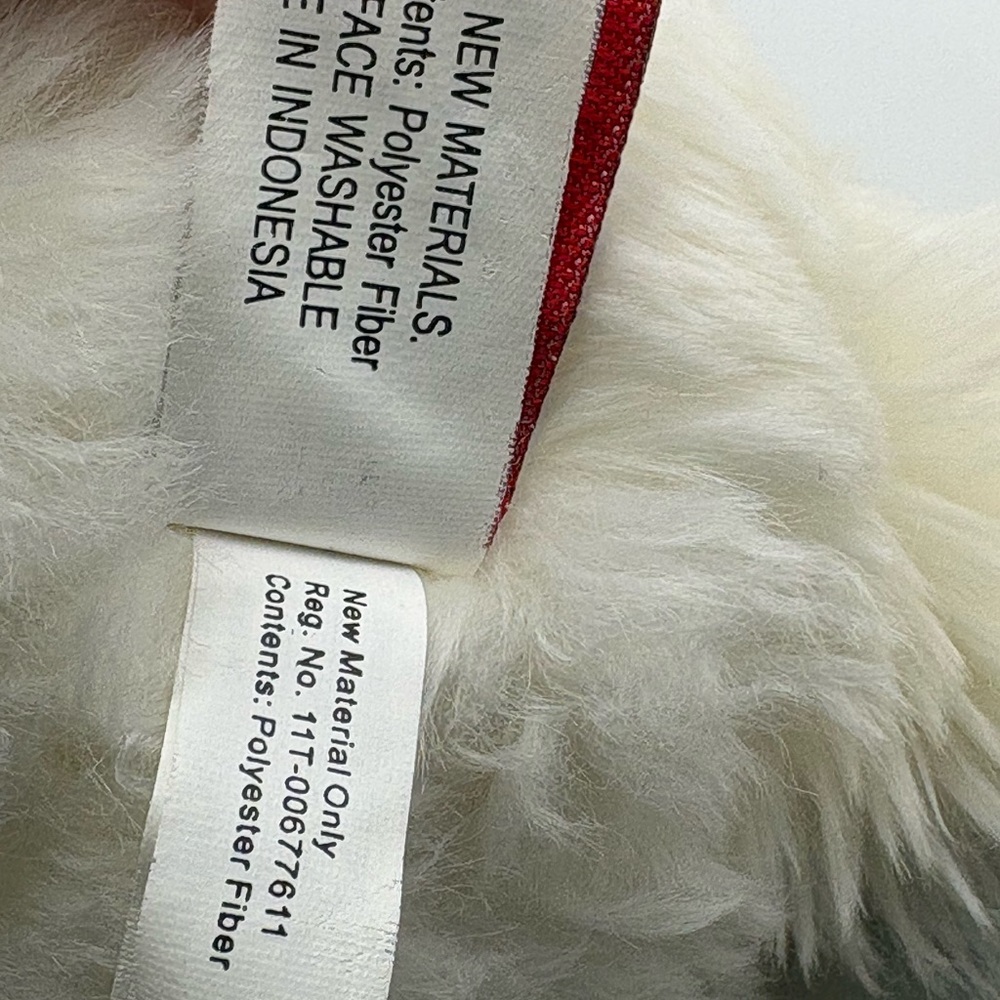 2016 Douglas Cuddle Toy Sitting White Cat 10” Soft Persian Plush Stuffed #2805 - Picture 10 of 16